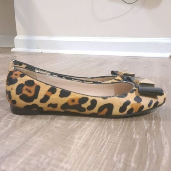 Kate Spade Tula Ballerina Leopard Print Flats - Picture 6 of 10